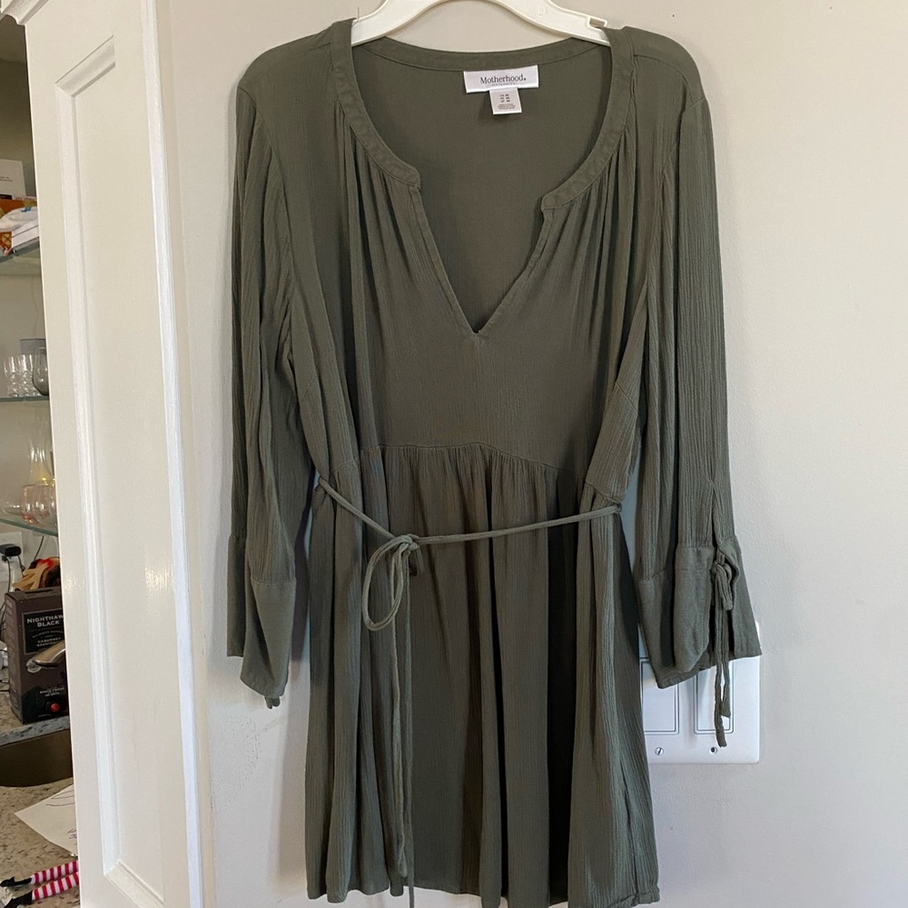 Motherhood Maternity Olive Green Top